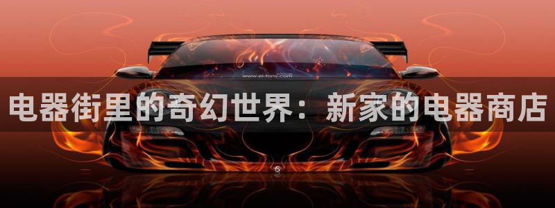 操91女神：电器街里的奇幻世界：新家的电器商店